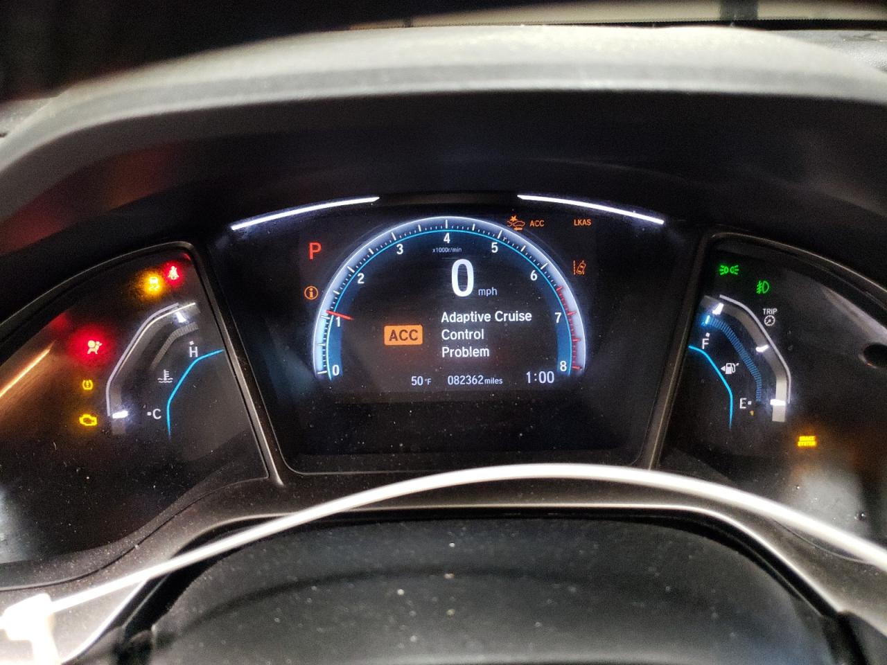 2019 Honda Civic VIN SHHFK7H69KU225249 Copart auction photo, front end damage thumbnail 9