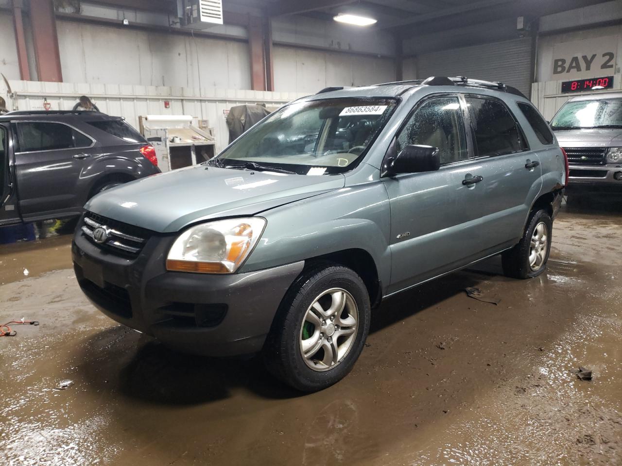 2007 KIA Sportage VIN KNDJE723077349991