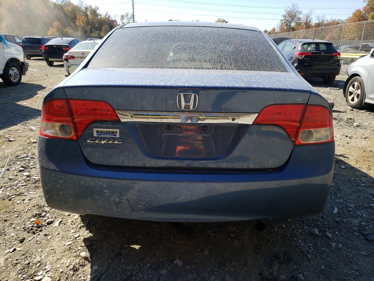 2009 Honda Civic VIN 19XFA16539E040190 Copart auction photo, front end damage thumbnail 6