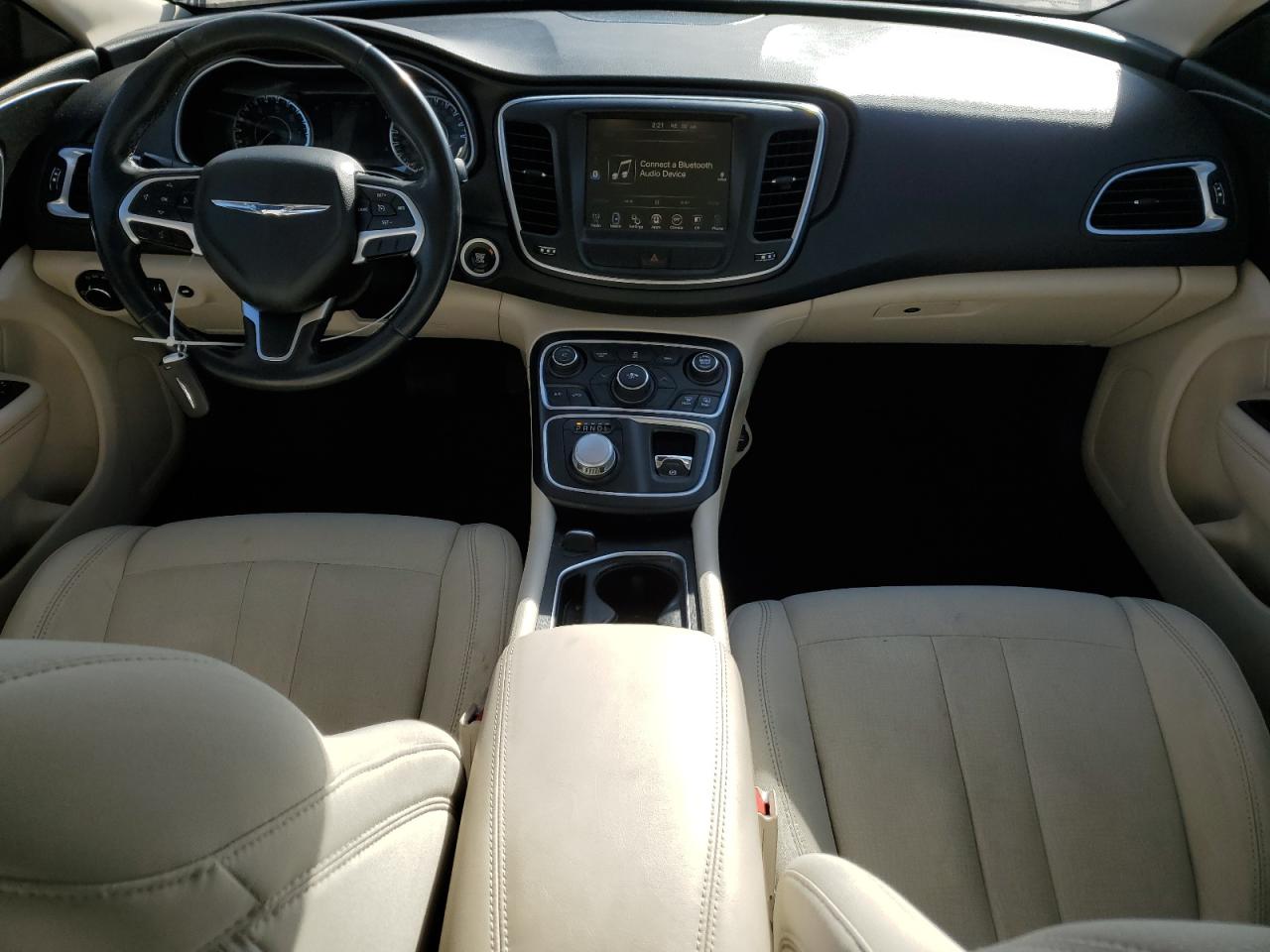 2015 Chrysler 200 VIN 1C3CCCAB6FN592722 Copart auction photo, front end / side damage thumbnail 8