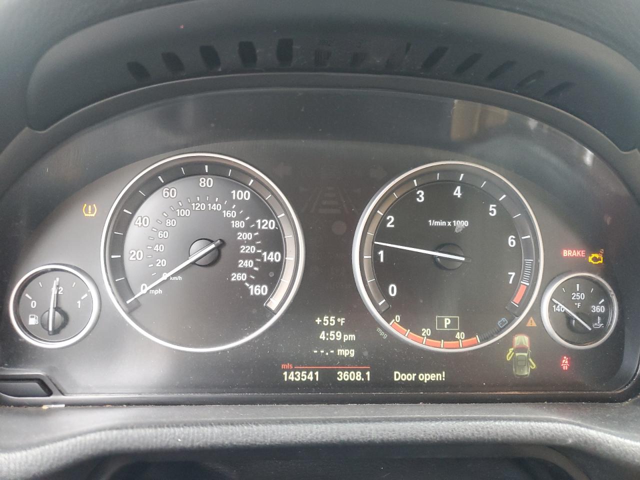 2012 BMW X3 VIN 5UXWX5C50CL720703 Copart auction photo, side damage thumbnail 9