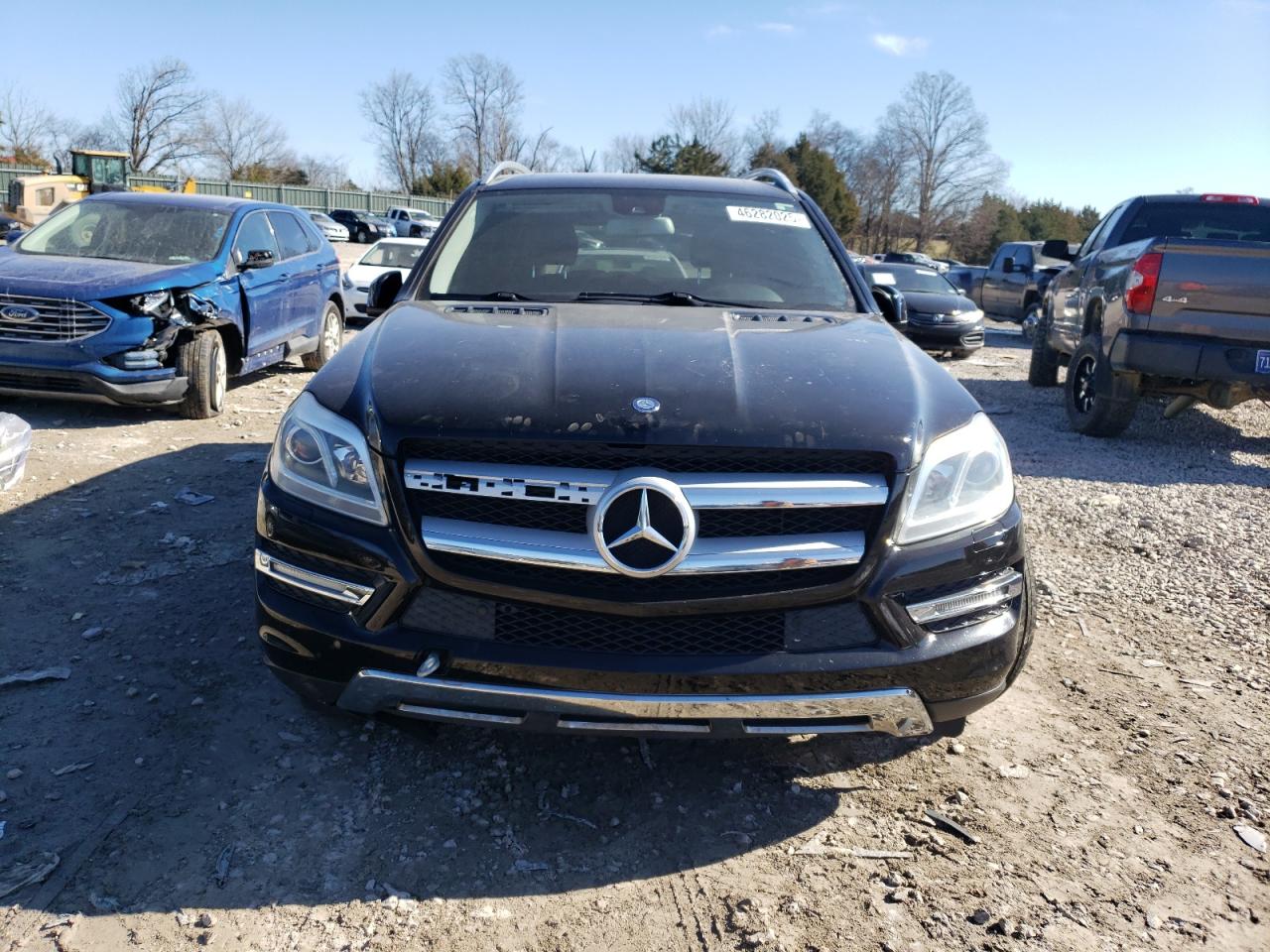 2014 Mercedes-Benz GL-klasse VIN 4JGDF7CE1EA331909 Copart auction photo, mechanical / minor dent/scratches damage thumbnail 5
