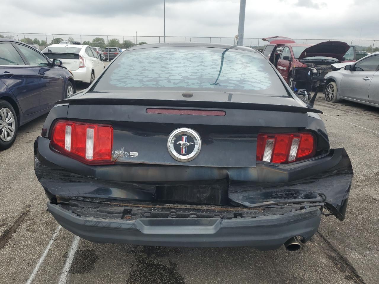 2010 Ford Mustang VIN 1ZVBP8AN9A5134231 Copart auction photo, side / rear end damage thumbnail 6