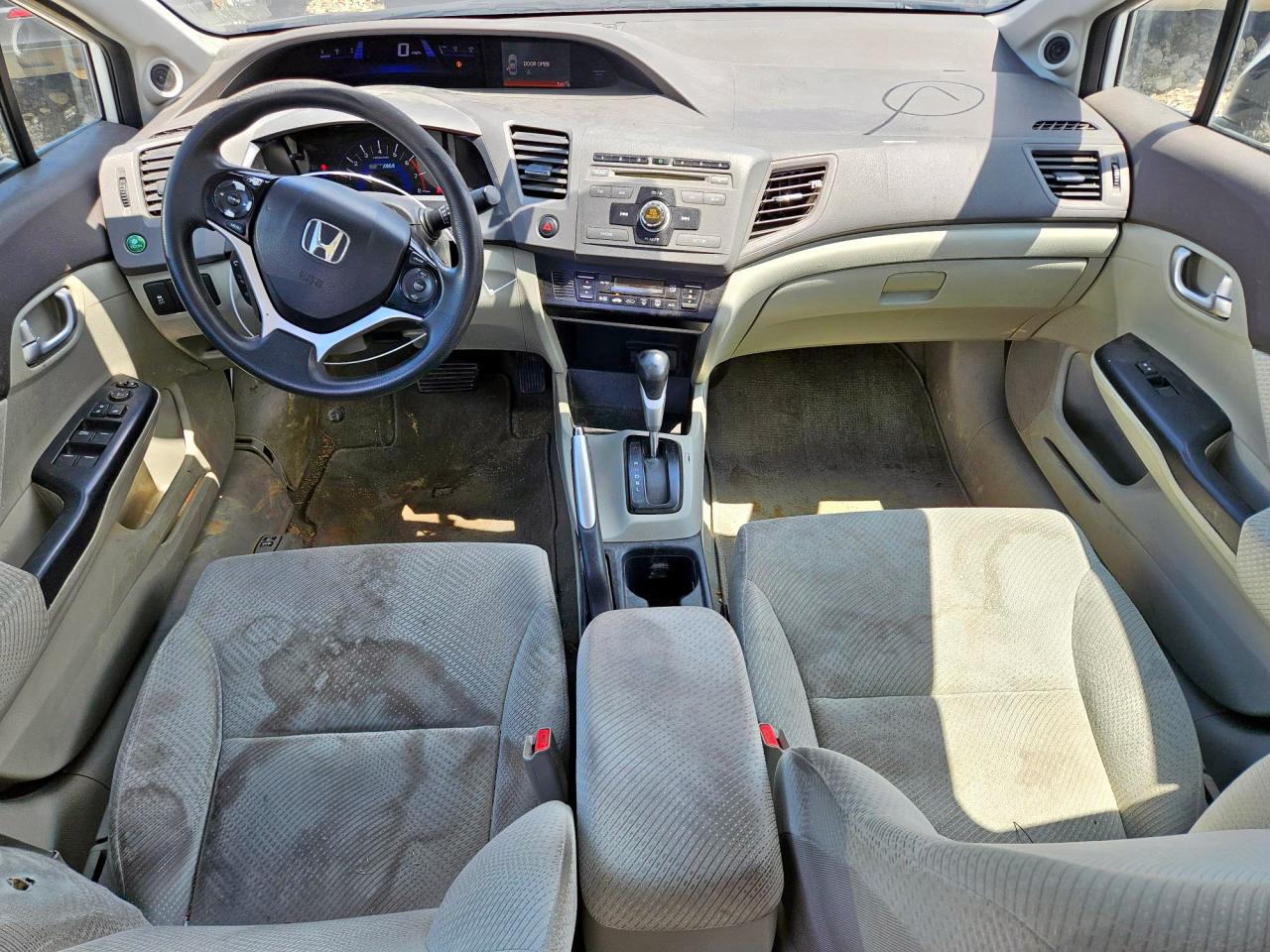 2012 Honda Civic VIN JHMFB4F22CS000299 Copart auction photo, minor dent/scratches damage thumbnail 8