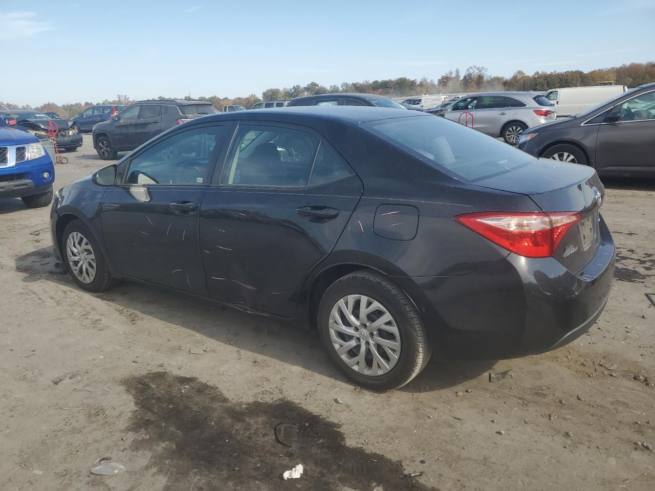 2018 Toyota Corolla VIN 2T1BURHEXJC988073 Copart auction photo, front end / side damage thumbnail 2