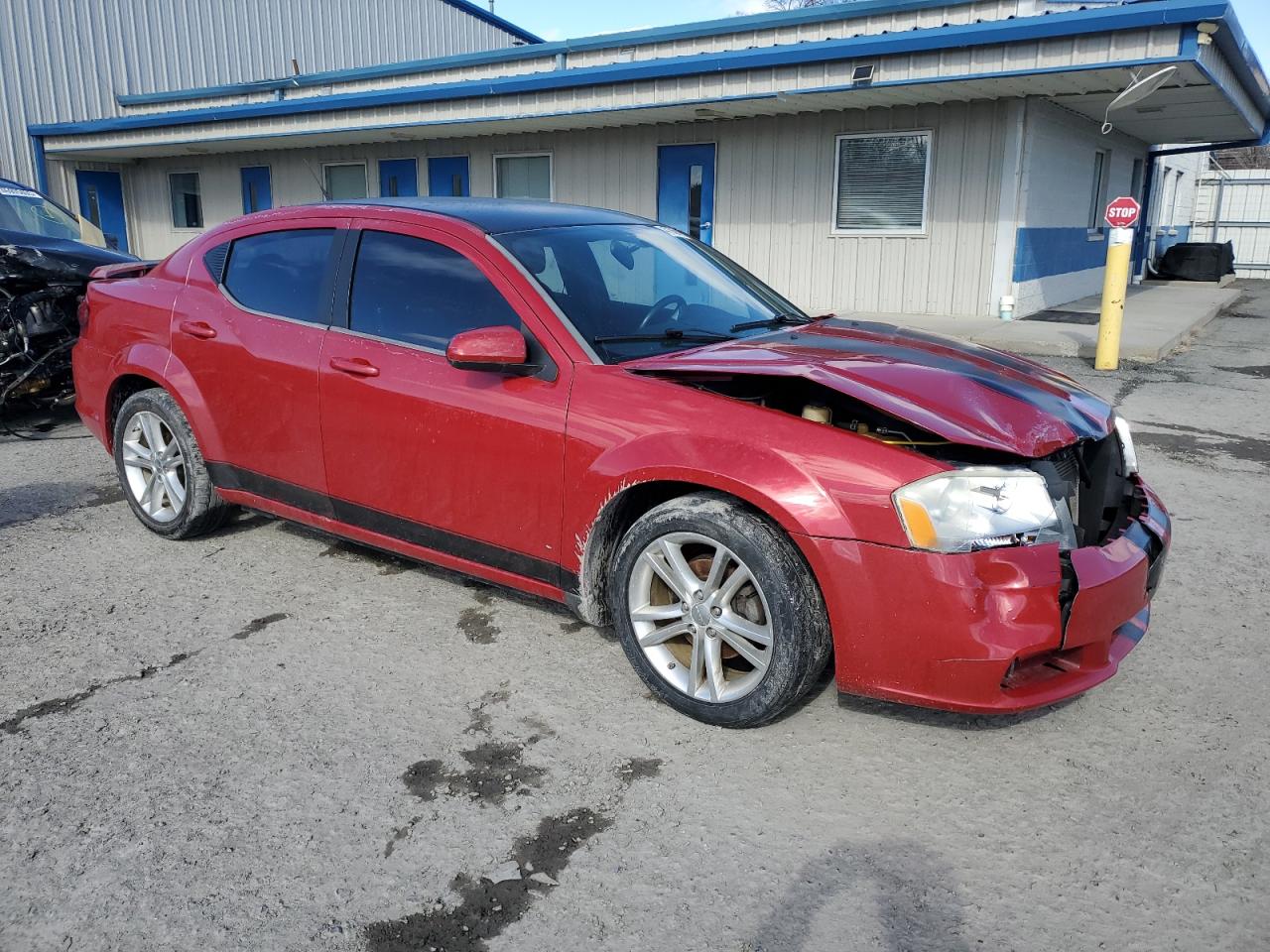 2011 Dodge Avenger VIN 1B3BD1FG8BN513656 Copart auction photo, front end damage thumbnail 4