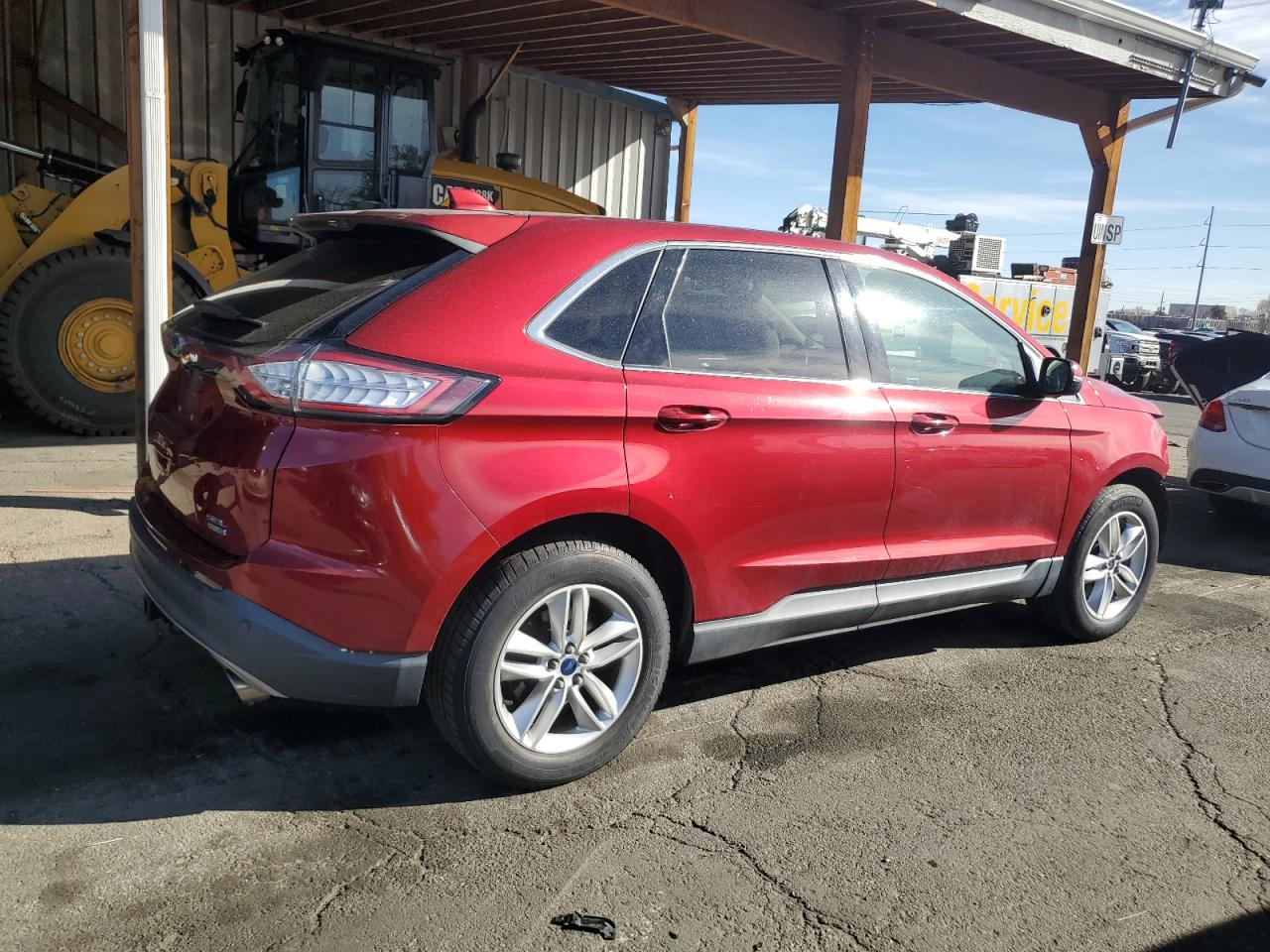 2016 Ford Edge VIN 2FMPK4J98GBC37269 Copart auction photo, front end damage thumbnail 3