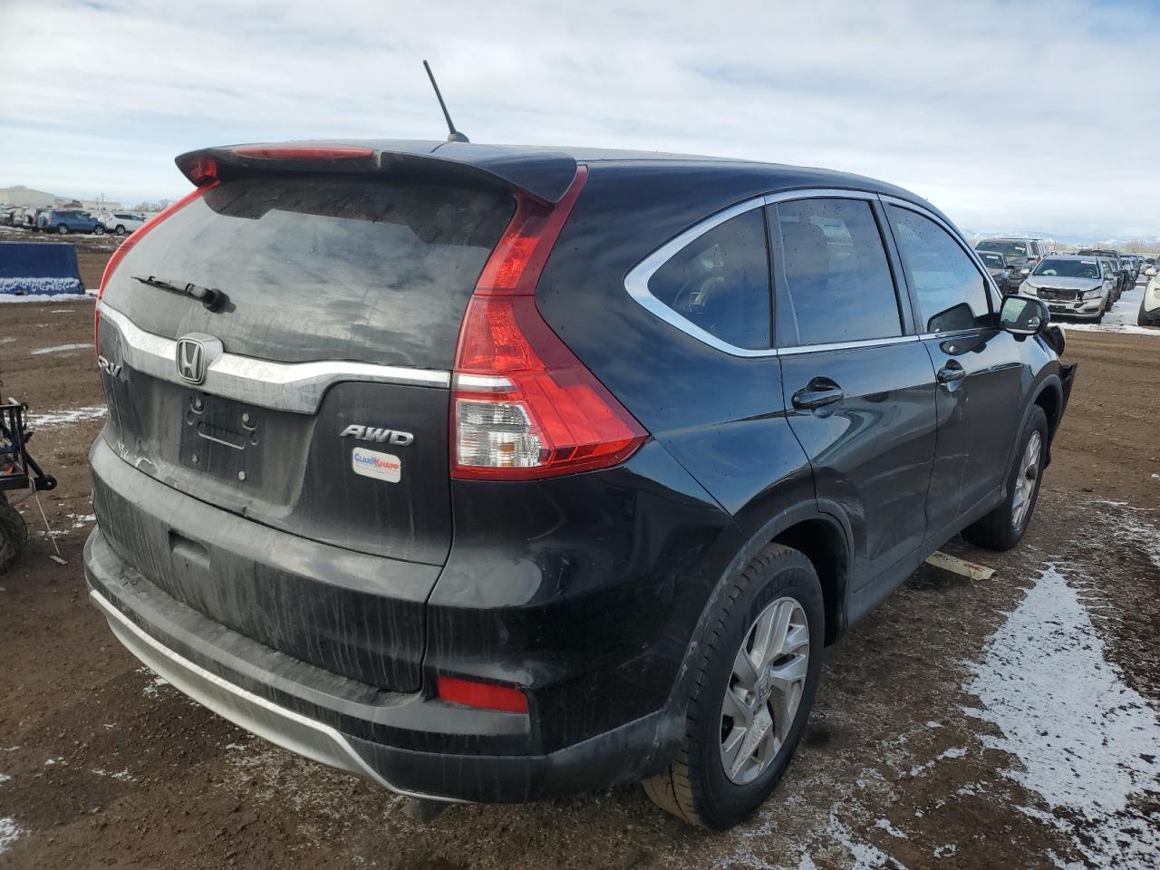 2015 Honda CR-V VIN 2HKRM4H50FH624024 Copart auction photo, front end damage thumbnail 3