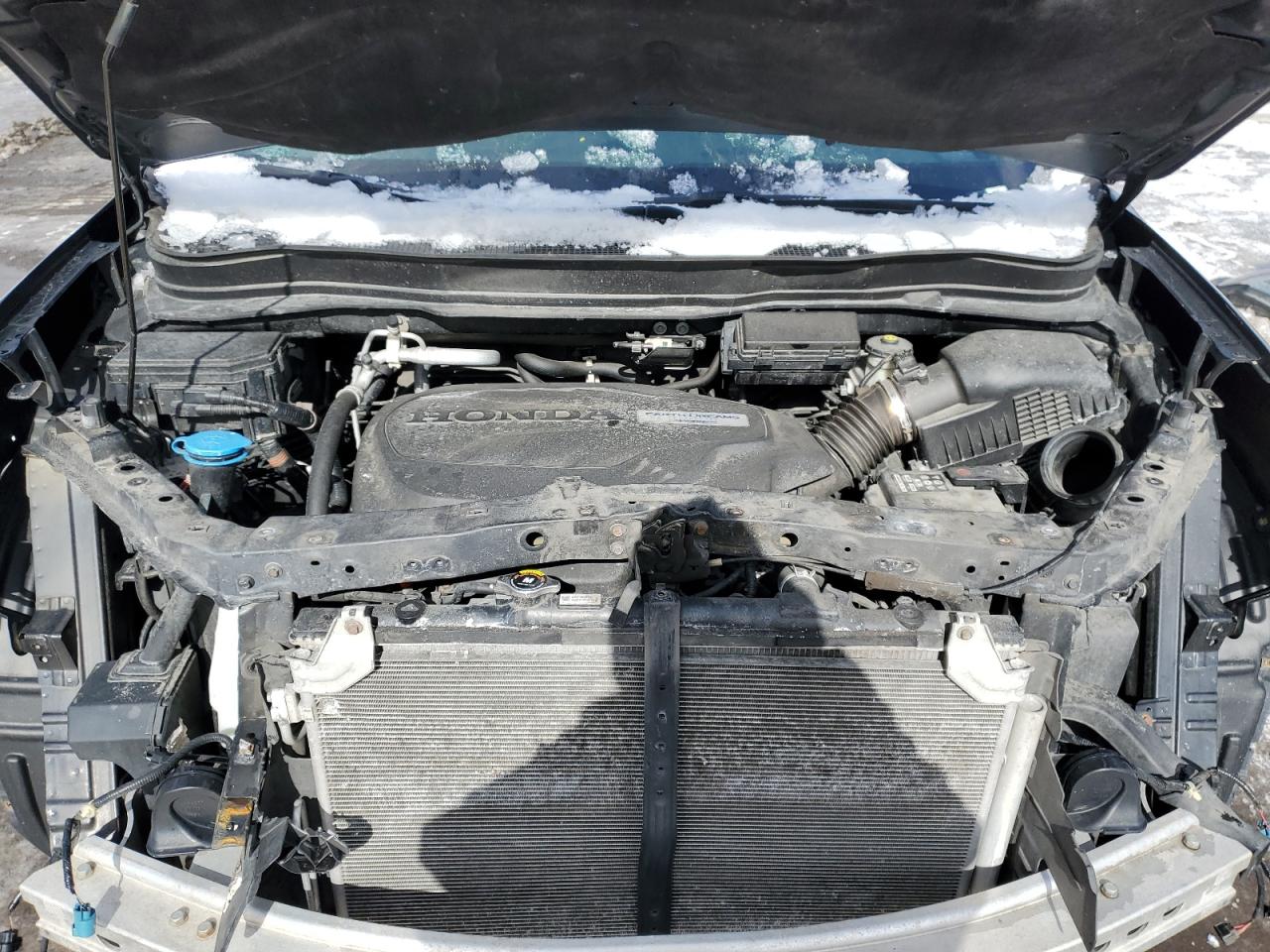 2017 Honda Pilot VIN 5FNYF6H5XHB025702 Copart auction photo, front end / rear end damage thumbnail 12