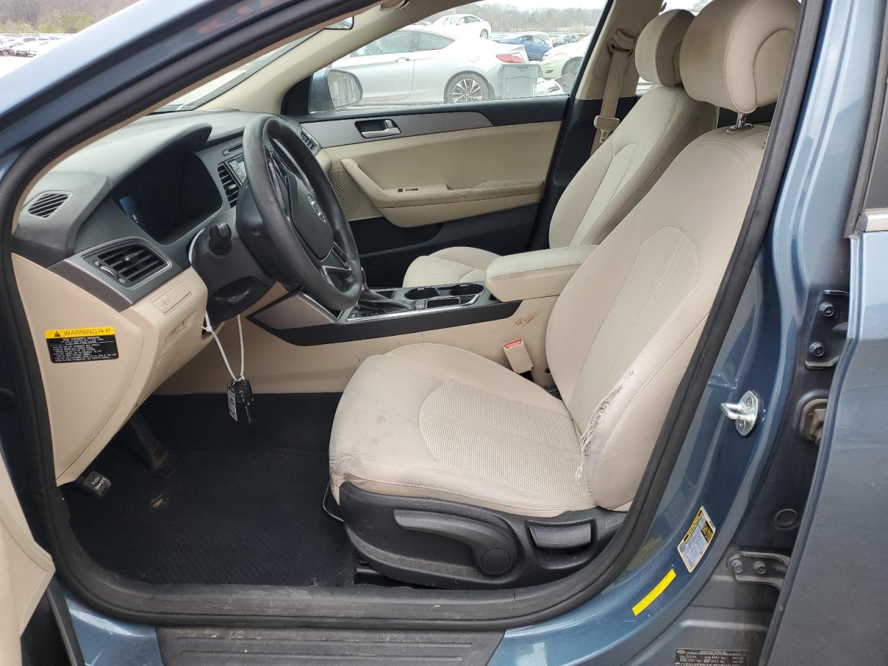 2015 Hyundai Sonata VIN 5NPE24AF1FH092046 Copart auction photo, front end damage thumbnail 7