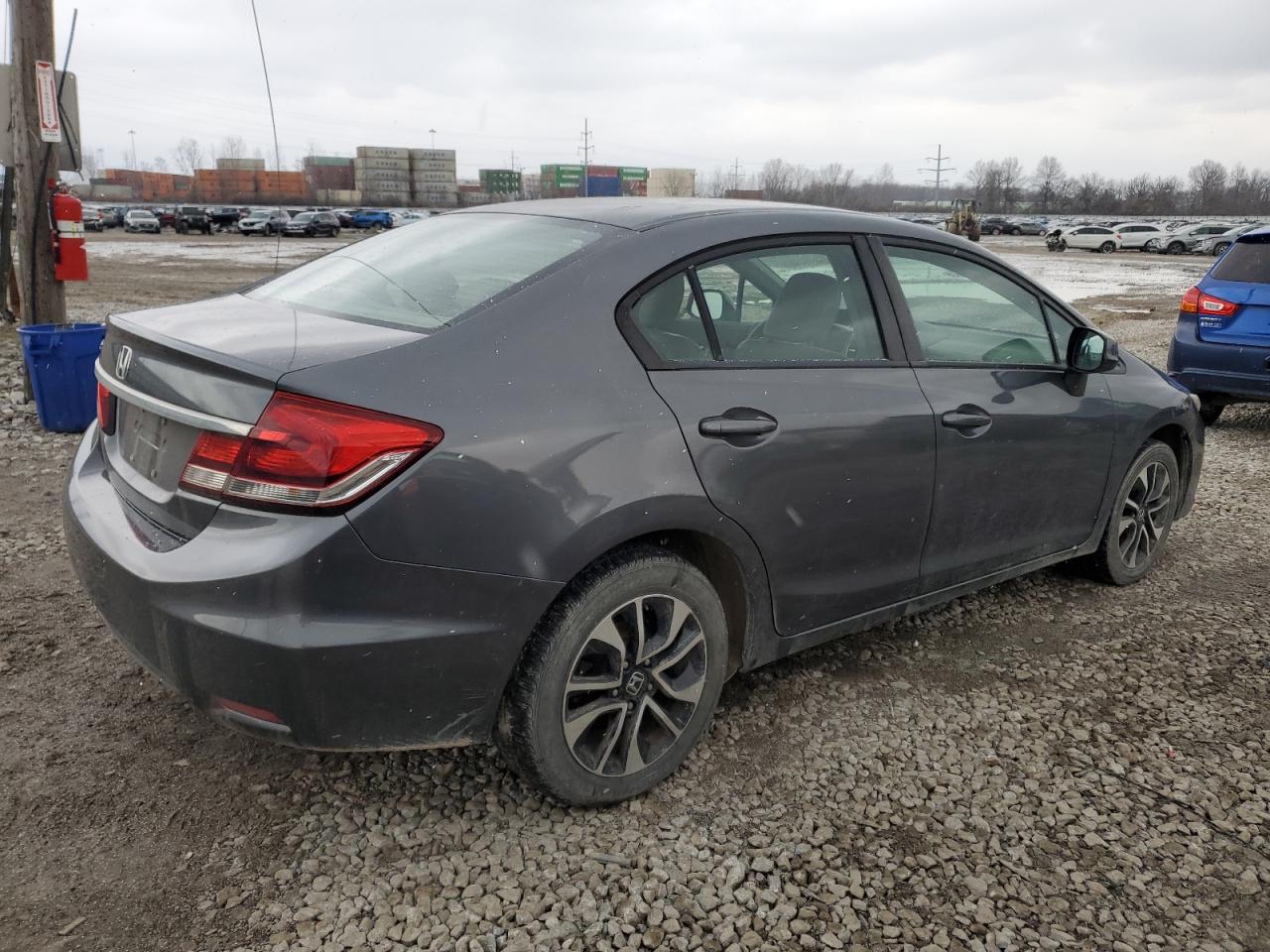 2013 Honda Civic VIN 19XFB2F95DE016052 Copart auction photo, mechanical damage thumbnail 3