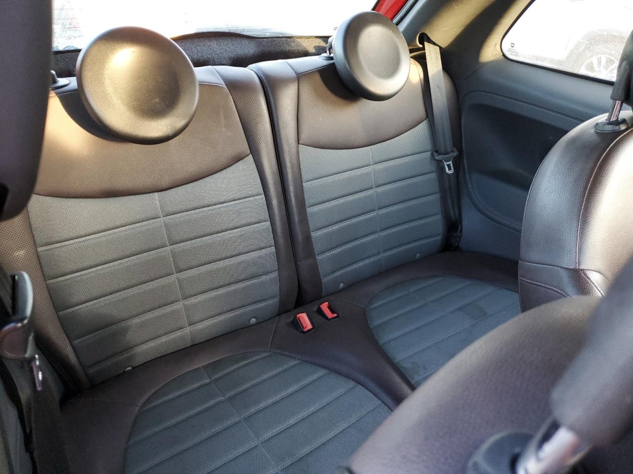 2012 Fiat 500 VIN 3C3CFFBR8CT108999 Copart auction photo, rear end / front end damage thumbnail 10