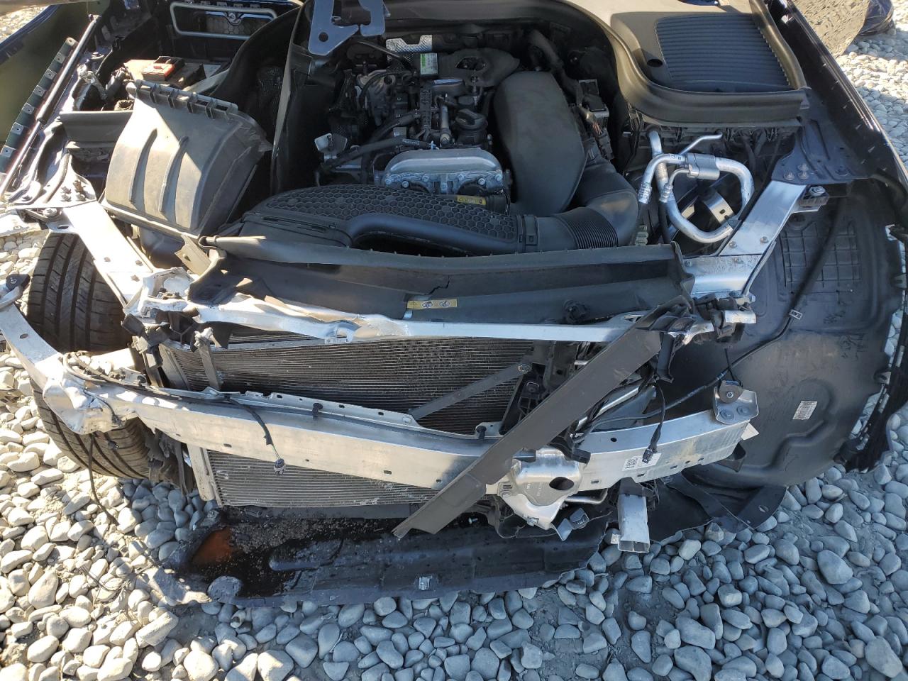 2021 Mercedes-Benz GLC VIN W1N0G8EB1MF965658 Copart auction photo, front end damage thumbnail 12