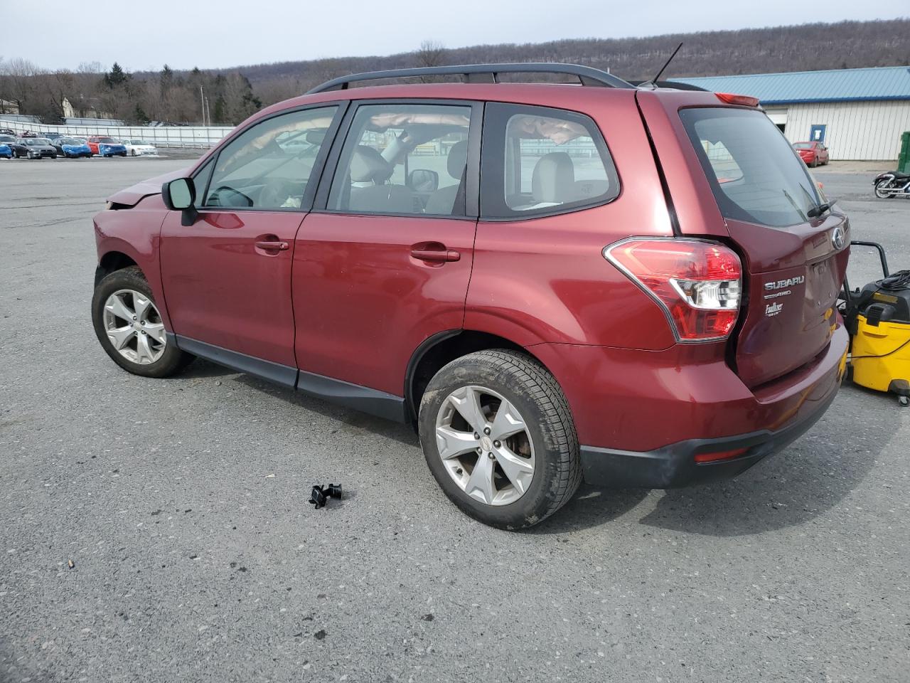 2015 Subaru Forester VIN JF2SJABCXFH460040 Copart auction photo, front end damage thumbnail 2