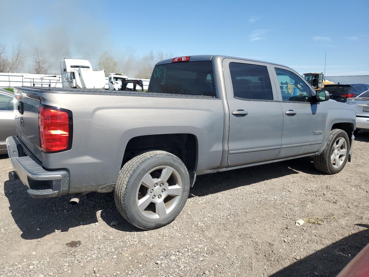 2017 Chevrolet Silverado VIN 3GCPCREC2HG186421 Copart auction photo, front end damage thumbnail 3