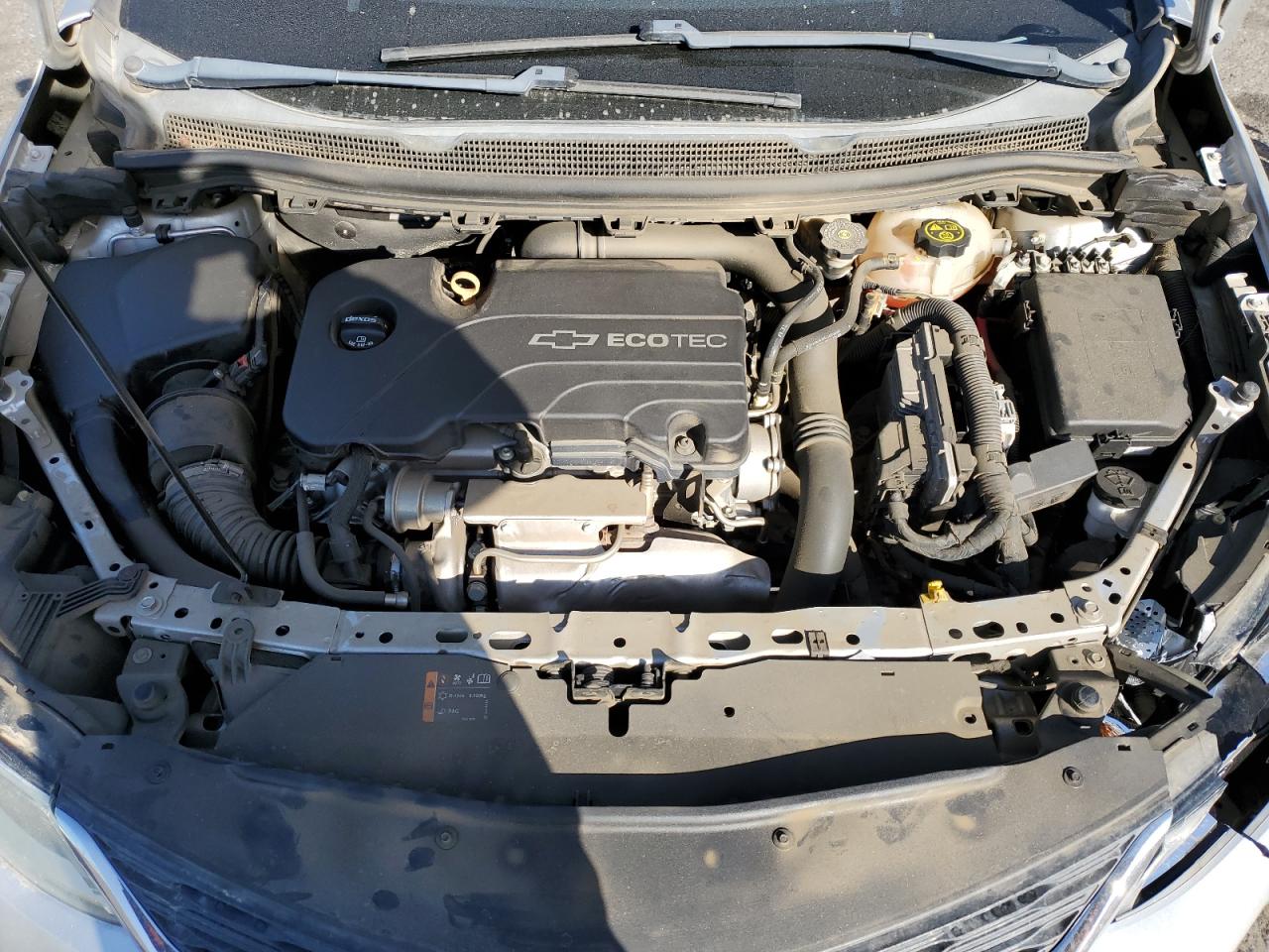2016 Chevrolet Cruze VIN 1G1BC5SM5G7267299 Copart auction photo, front end / side damage thumbnail 11