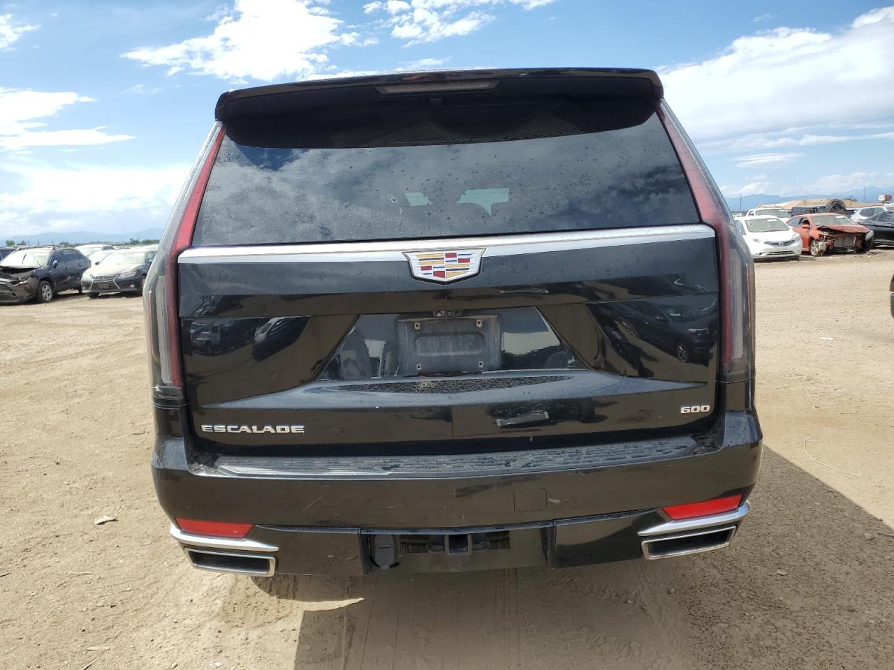 2021 Cadillac Escalade VIN 1GYS4KKL4MR405225 Copart auction photo, front end damage thumbnail 6