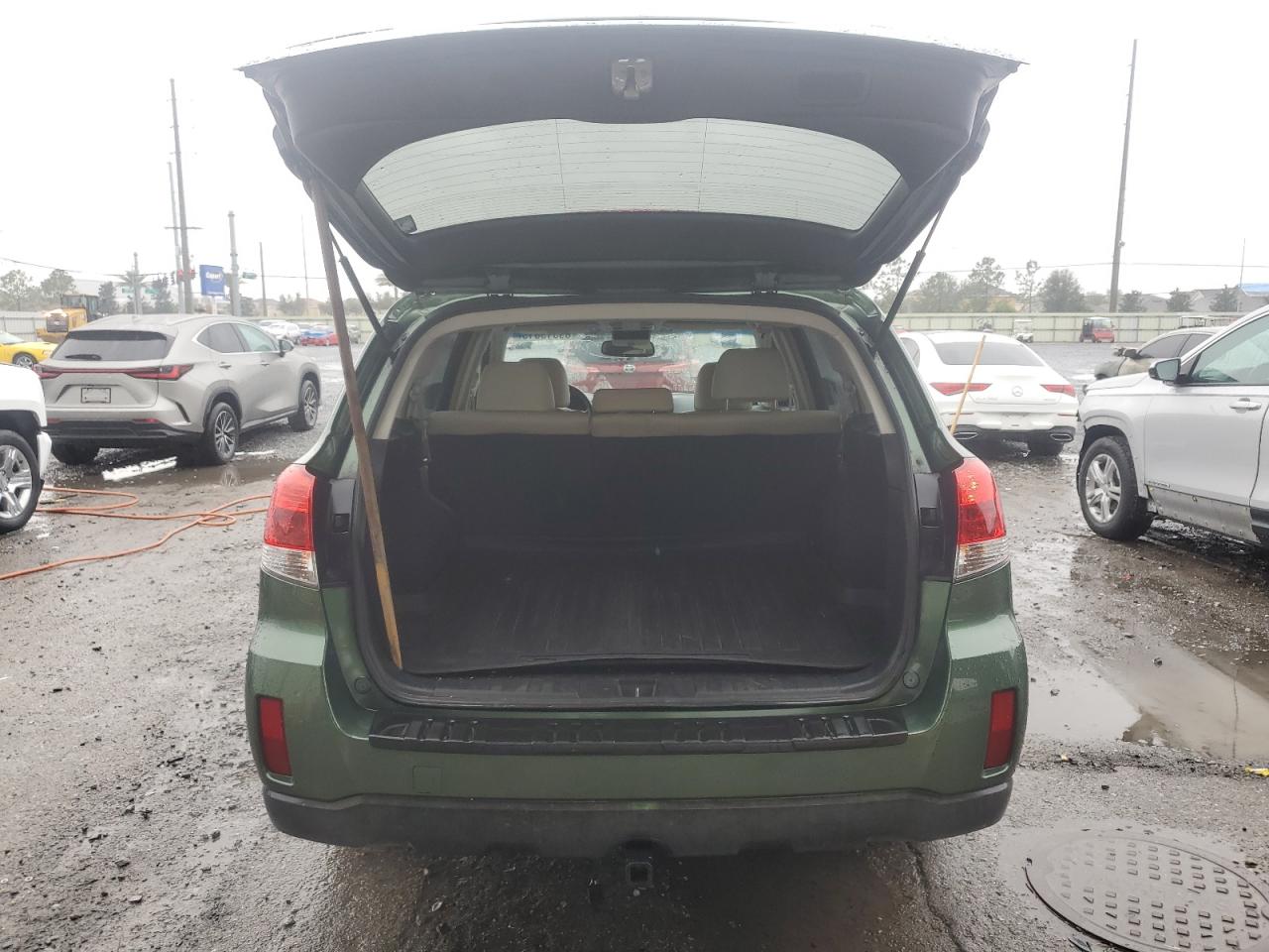 2013 Subaru Outback VIN 4S4BRCKC9D3256693 Copart auction photo, front end damage thumbnail 6