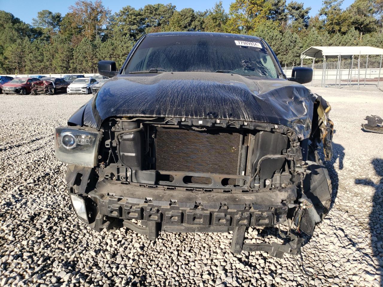 2013 RAM 1500 VIN 1C6RR6KT0DS716020 Copart auction photo, front end / undercarriage damage thumbnail 5