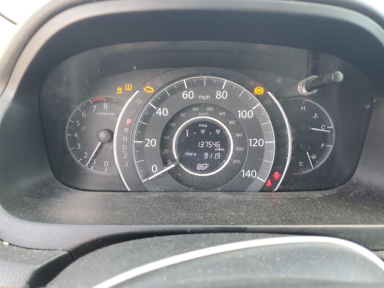 2014 Honda CR-V VIN 2HKRM3H30EH518874 Copart auction photo, rear end / minor dent/scratches damage thumbnail 9