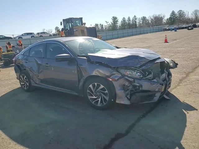 2017 Honda Civic VIN 19XFC2F72HE059801 Copart auction photo, front end / rear end damage thumbnail 10
