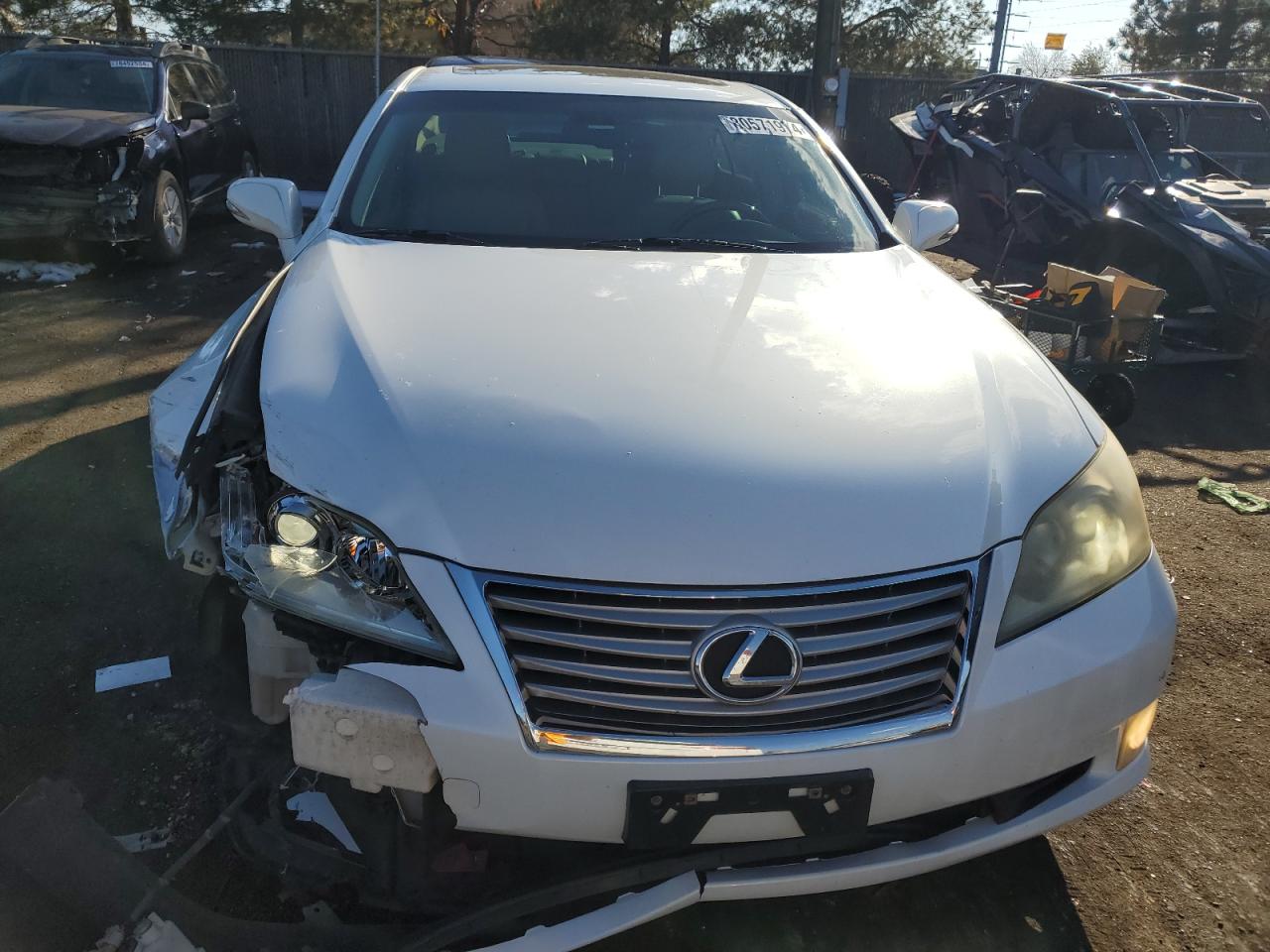 2010 Lexus ES VIN JTHBK1EG9A2367921 Copart auction photo, front end damage thumbnail 5