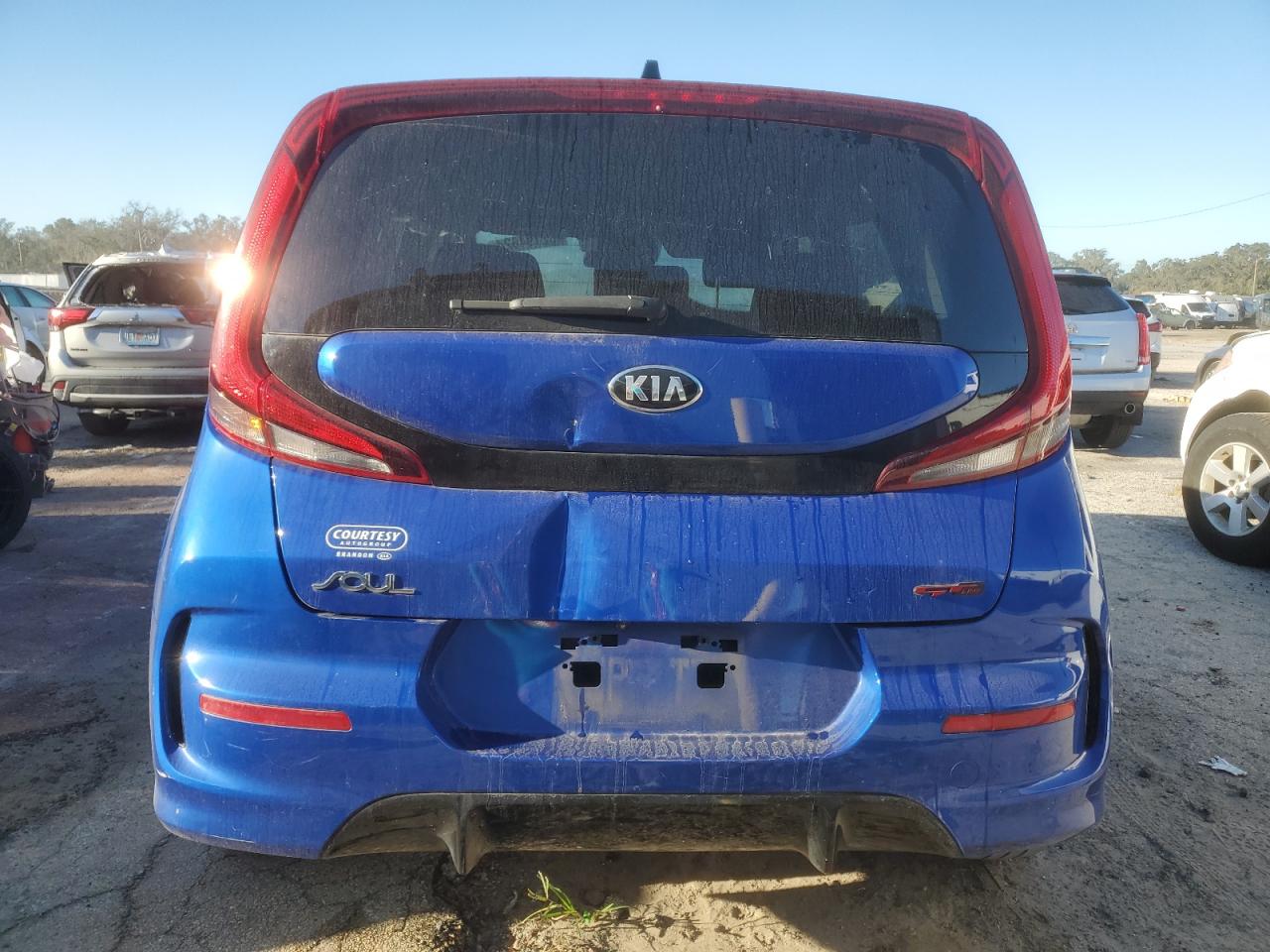2020 KIA Soul VIN KNDJ63AU0L7102612 Copart auction photo, front end / rear end damage thumbnail 6