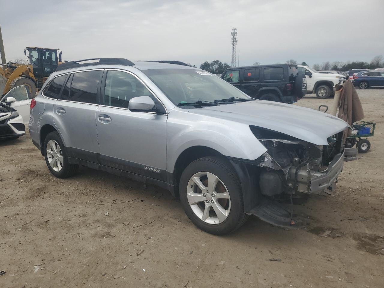 2013 Subaru Outback VIN 4S4BRBCC0D3307863 Copart auction photo, front end / minor dent/scratches damage thumbnail 4