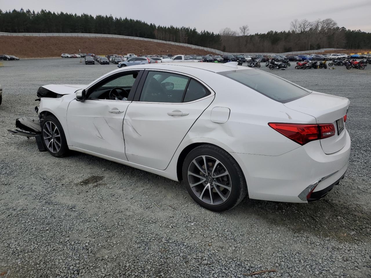 2019 Acura TLX VIN 19UUB2F37KA005736 Copart auction photo, all over damage thumbnail 2