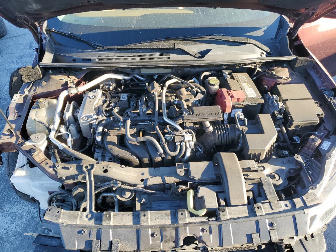 2021 Nissan Sentra VIN 3N1AB8CV5MY263152 Copart auction photo, all over damage thumbnail 11
