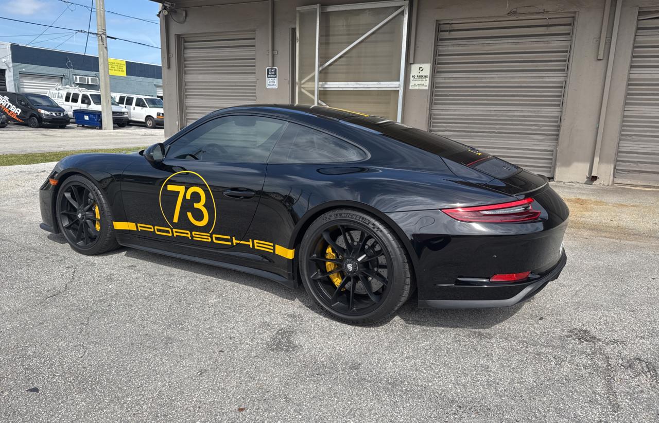 2019 Porsche 911 VIN WP0AC2A97KS149212 Copart auction photo, water/flood / normal wear damage thumbnail 3