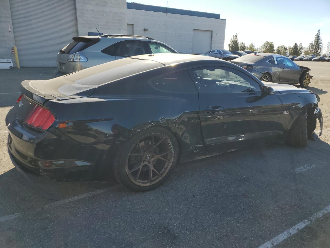 2016 Ford Mustang VIN 1FA6P8CF6G5208651 Copart auction photo, all over / front end damage thumbnail 3