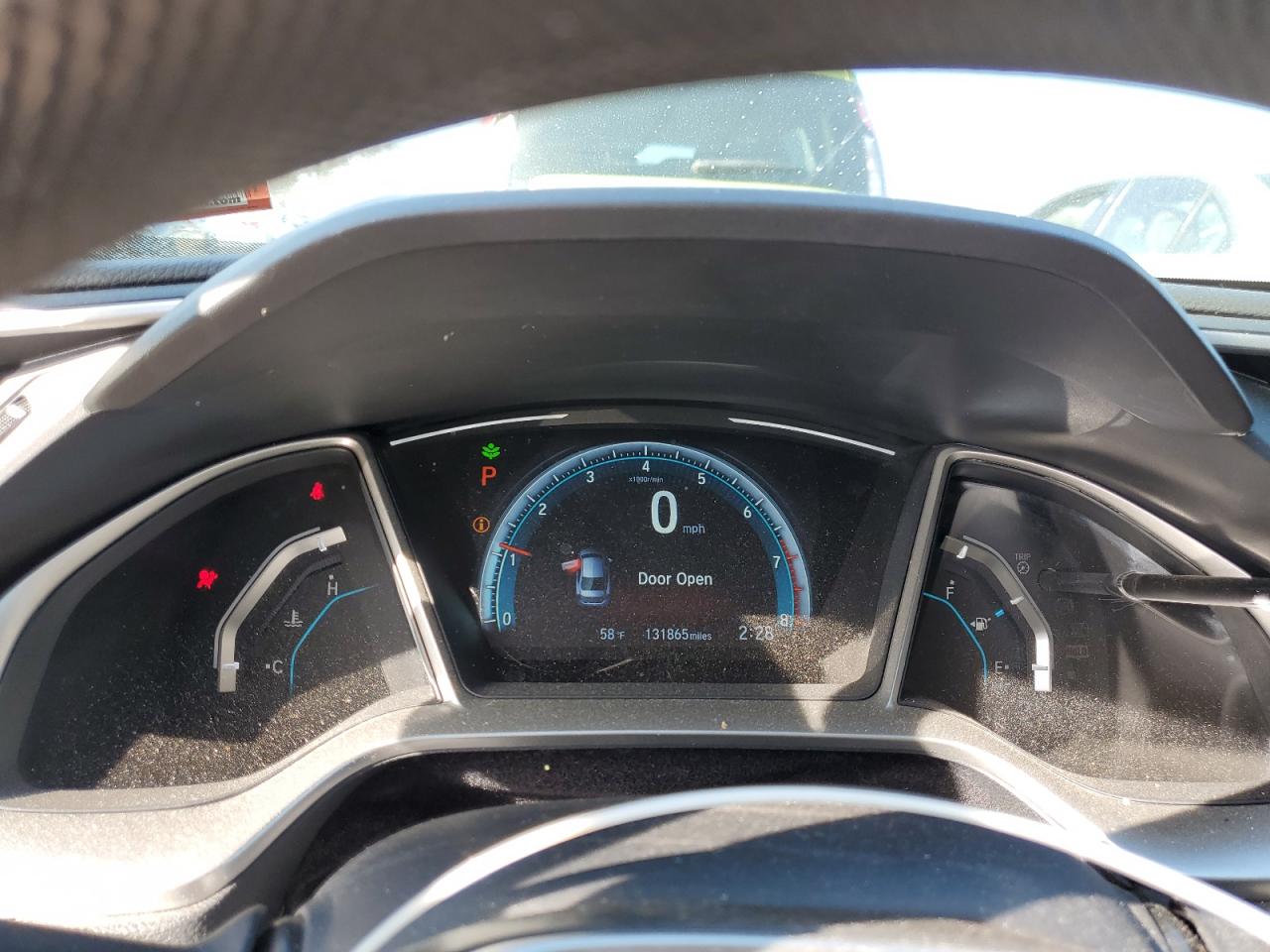 2017 Honda Civic VIN 19XFC2F71HE201460 Copart auction photo, front end damage thumbnail 9