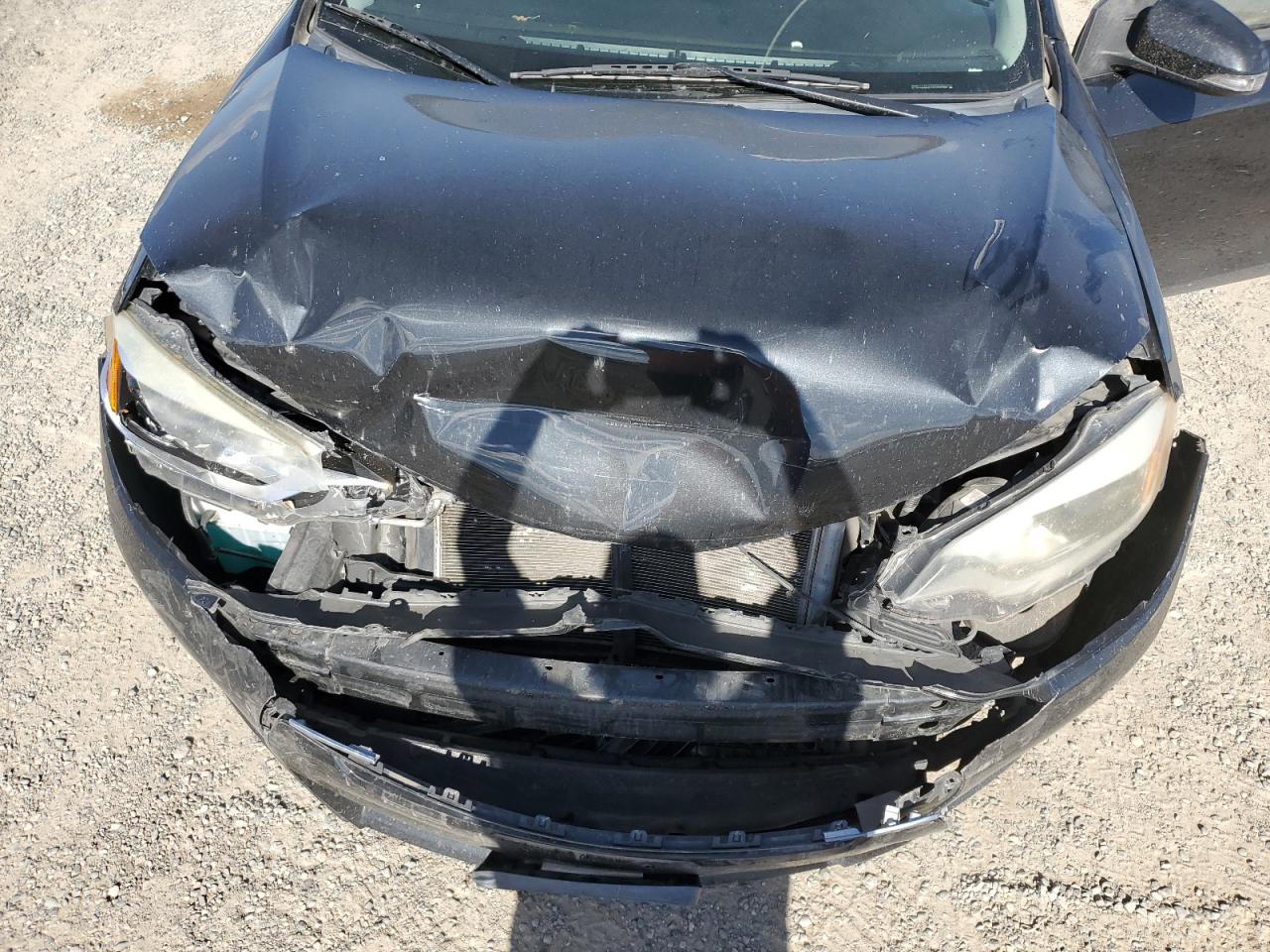 2015 Toyota Corolla VIN 2T1BURHE7FC237357 Copart auction photo, front end / side damage thumbnail 12