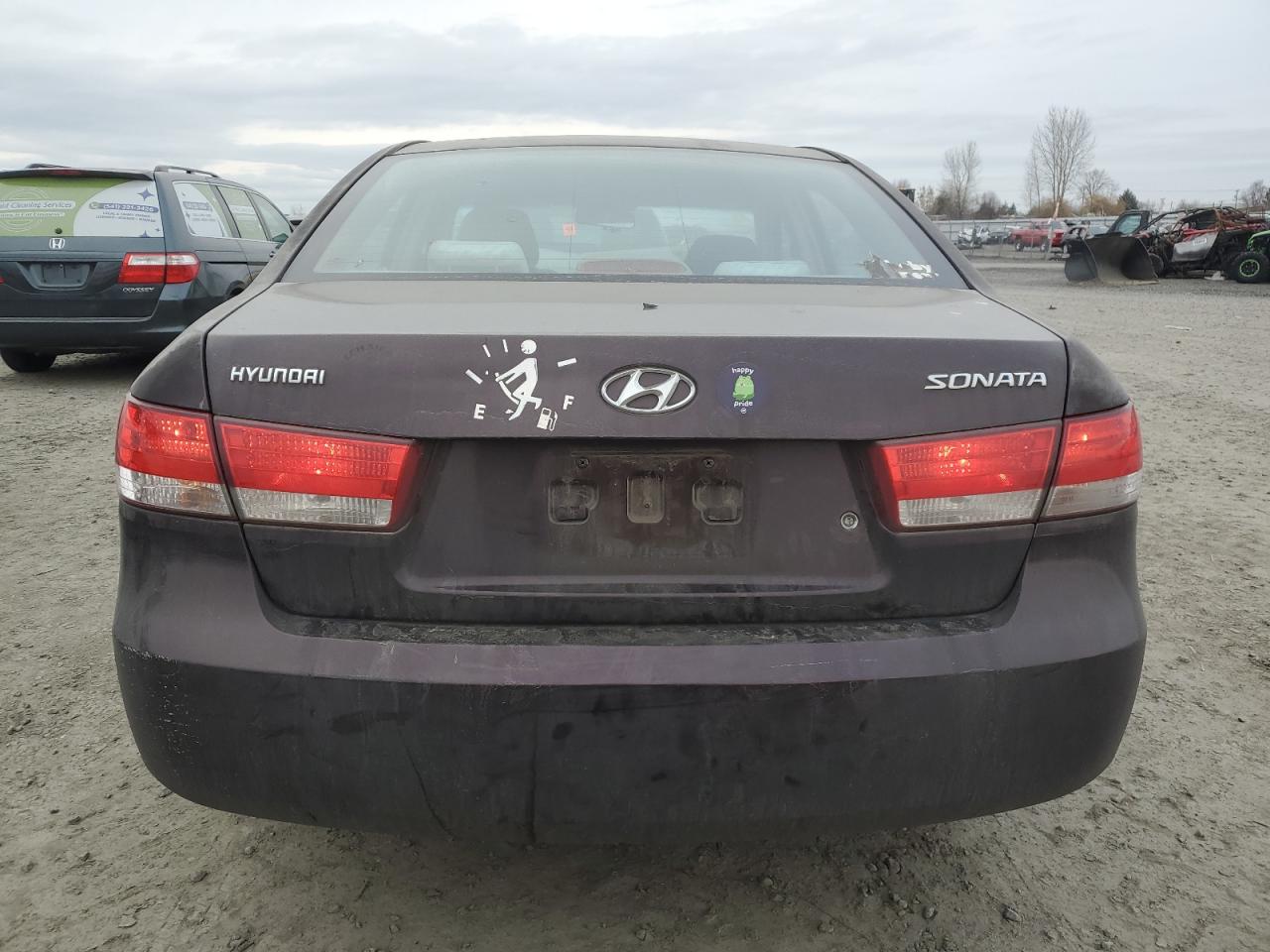 2006 Hyundai Sonata VIN KMHET46C26A074833 Copart auction photo, front end damage thumbnail 6