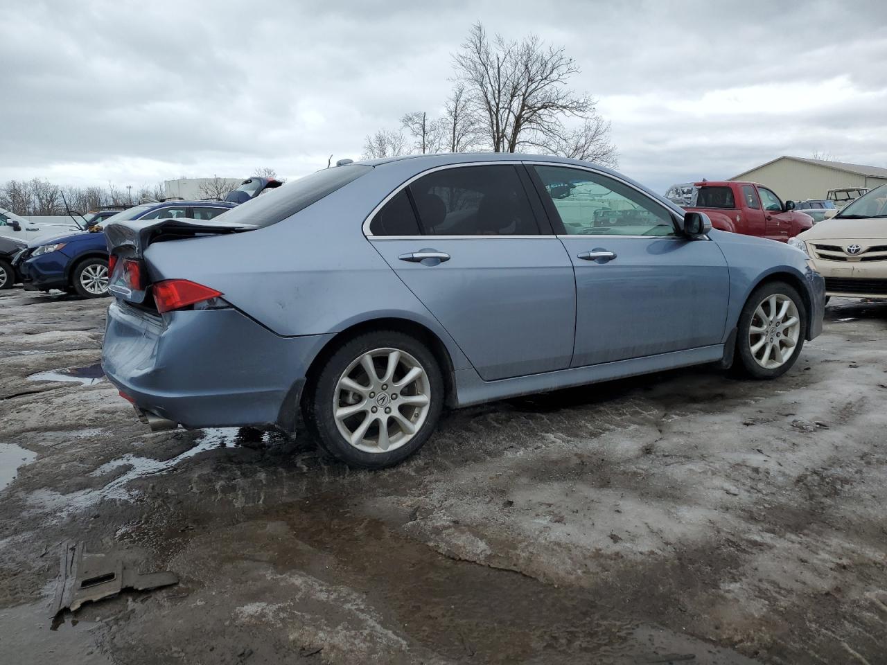 2007 Acura TSX VIN JH4CL96997C012444 Copart auction photo, rear end / front end damage thumbnail 3