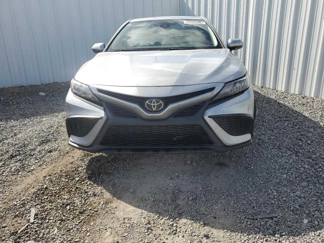 2022 Toyota Camry VIN 4T1G11AK5NU657082 Copart auction photo, rear end / front end damage thumbnail 5