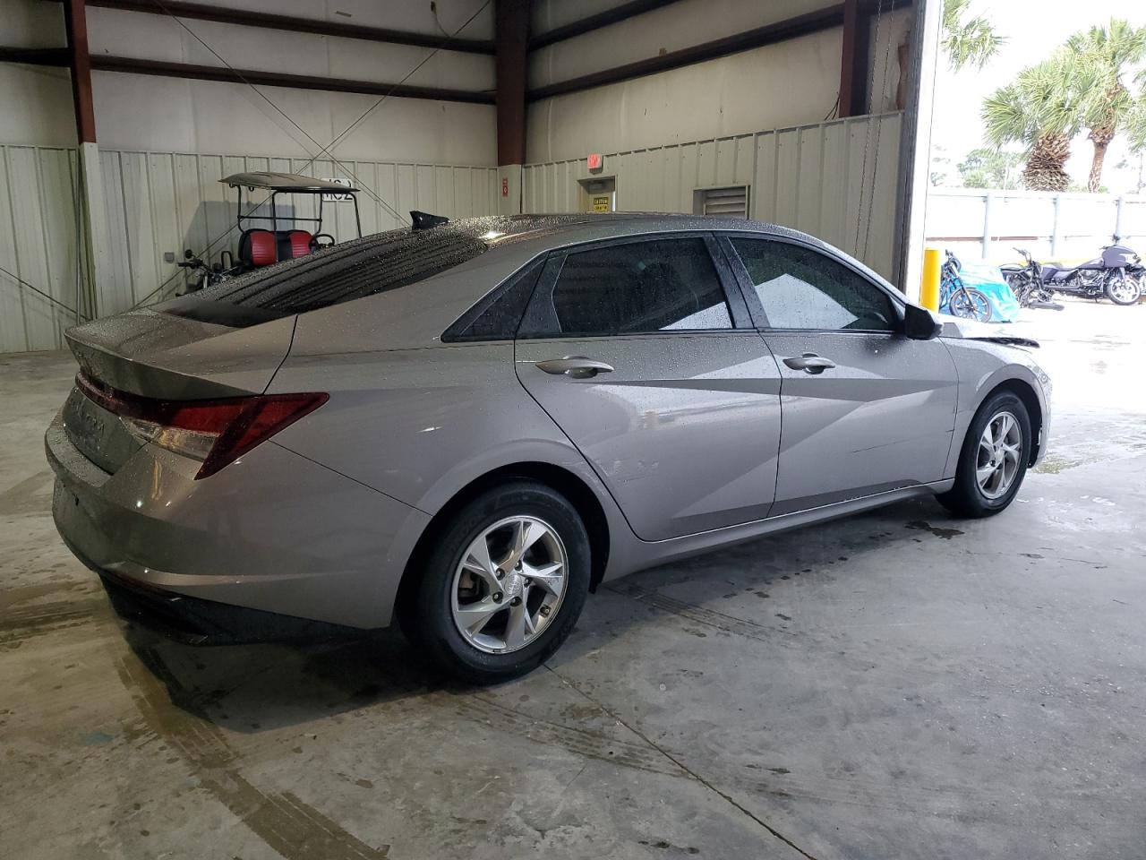 2021 Hyundai Elantra VIN KMHLL4AGXMU210249 Copart auction photo, front end / minor dent/scratches damage thumbnail 3