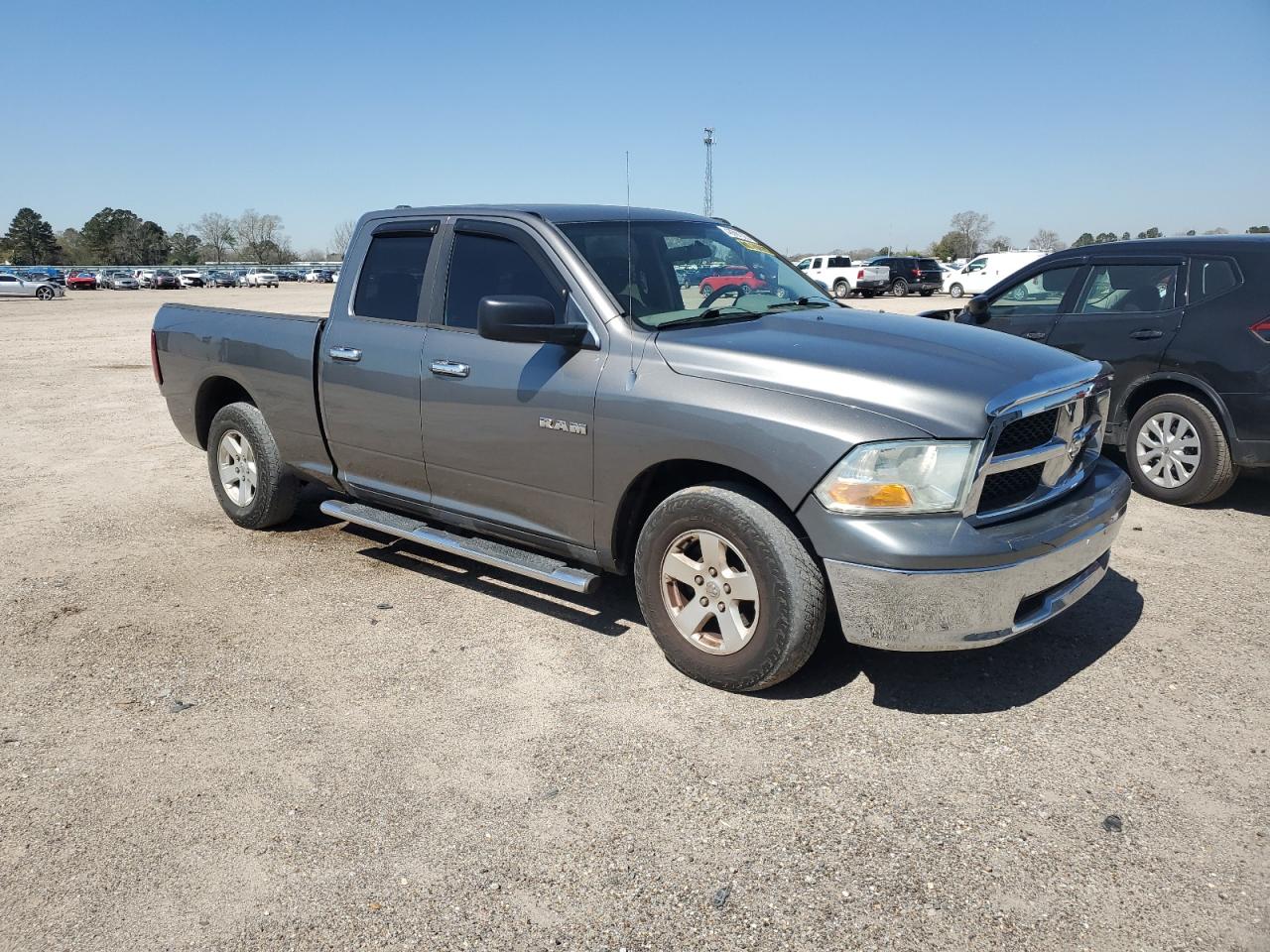 2010 Dodge RAM VIN 1D7RB1GPXAS159999 Copart auction photo, rear end damage thumbnail 4