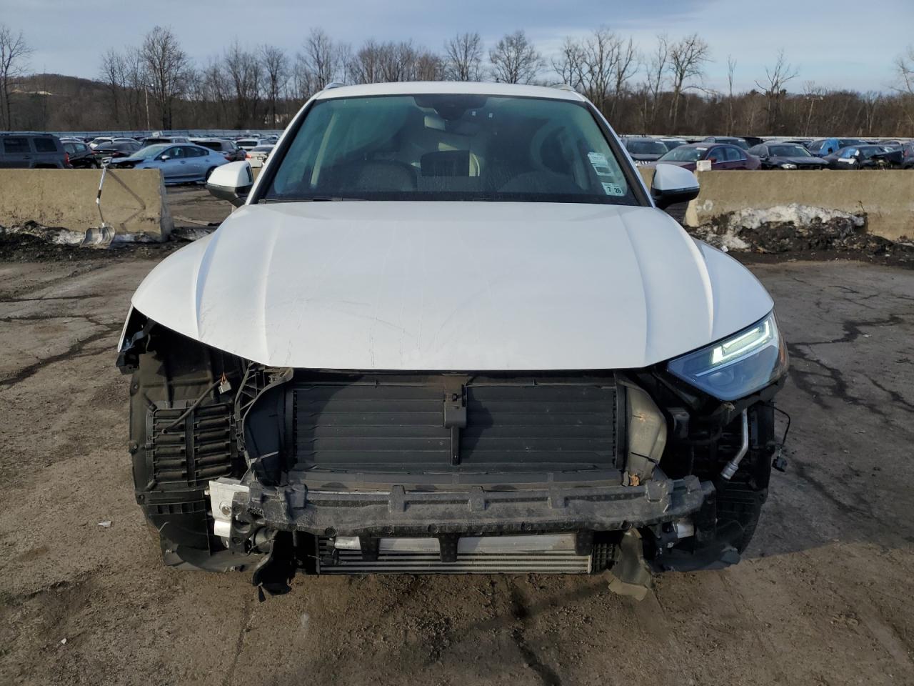 2021 Audi Q5 VIN WA1AAAFY6M2111385 Copart auction photo, front end / minor dent/scratches damage thumbnail 5