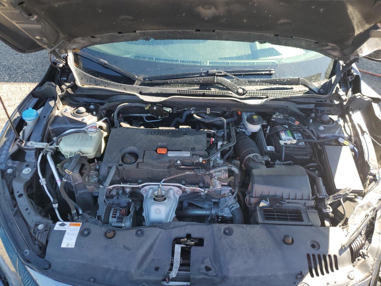 2021 Honda Civic VIN 2HGFC2F61MH536063 Copart auction photo, front end damage thumbnail 11