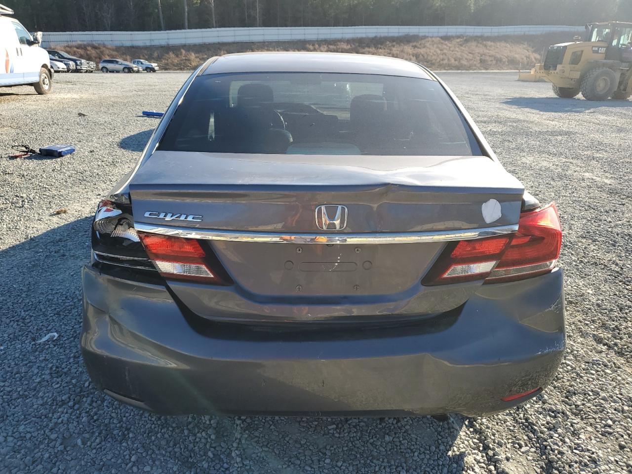2014 Honda Civic VIN 19XFB2F54EE007180 Copart auction photo, all over damage thumbnail 6