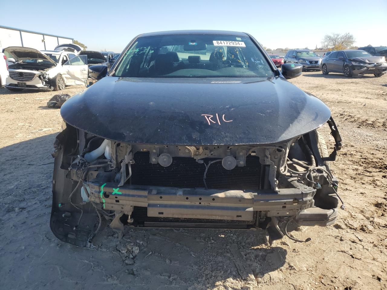 2016 Honda Accord VIN 1HGCR2F55GA117029 Copart auction photo, front end / minor dent/scratches damage thumbnail 5