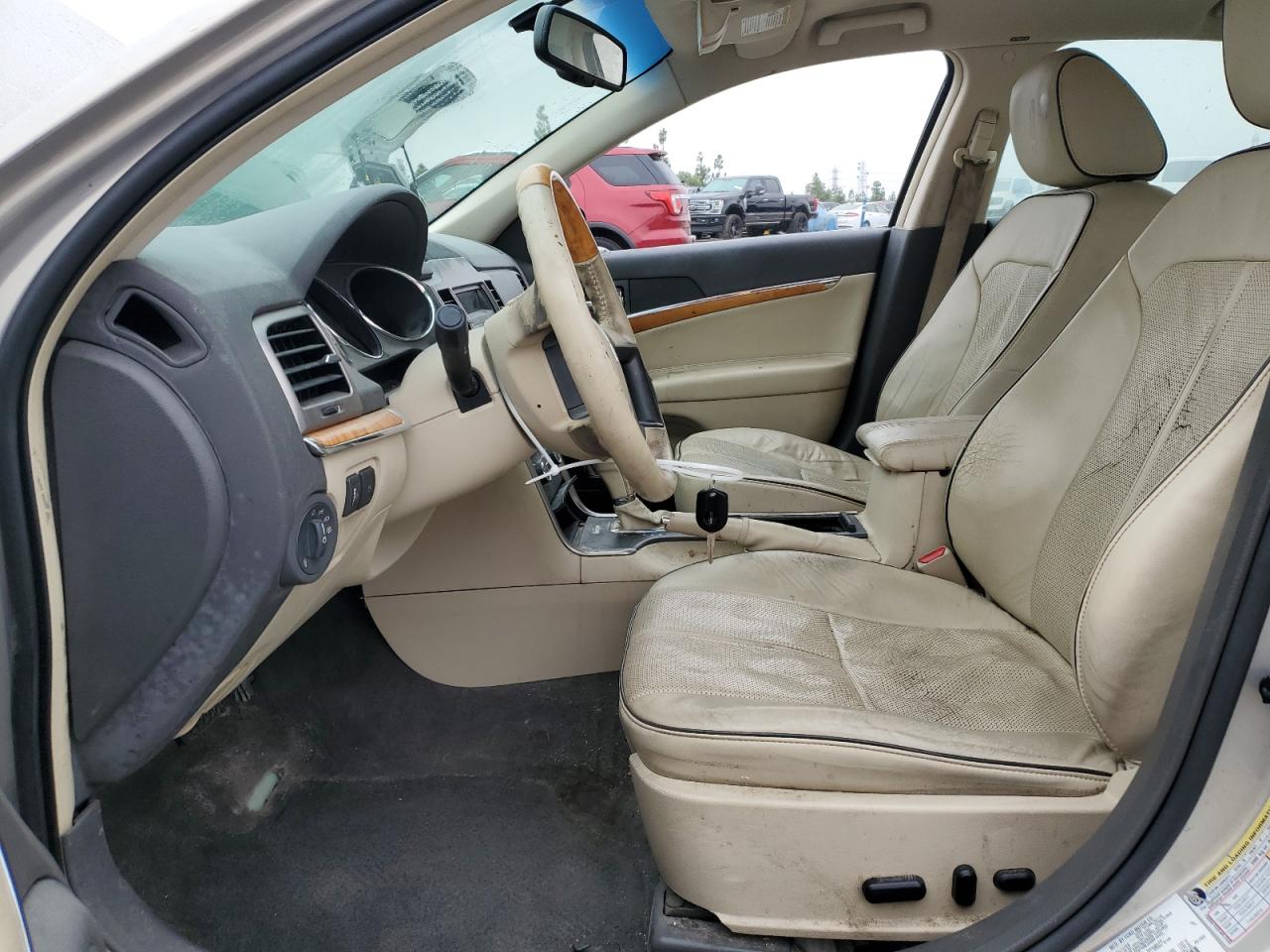 2010 Lincoln MKZ VIN 3LNHL2GC8AR615480 Copart auction photo, front end damage thumbnail 7