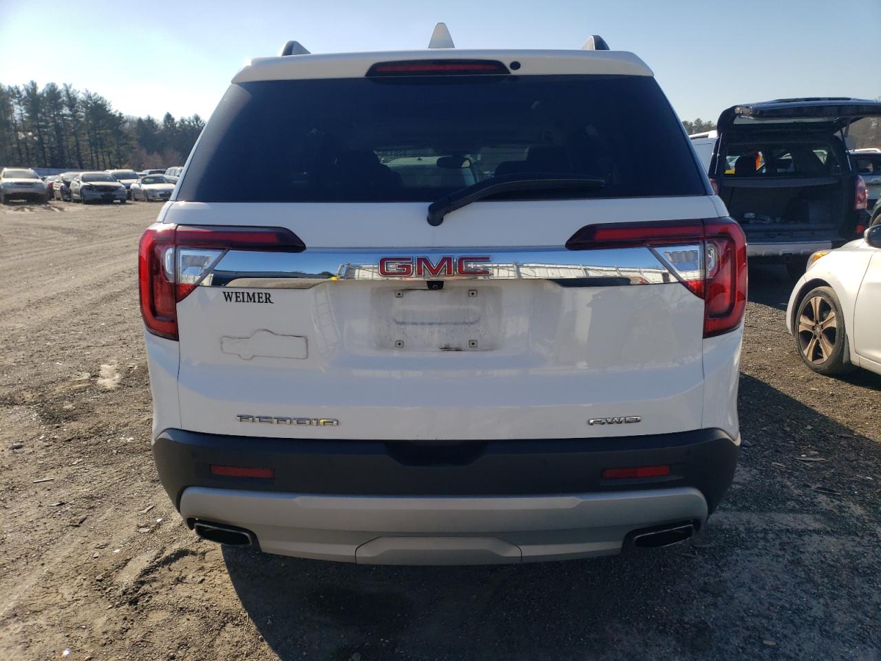 2020 GMC Acadia VIN 1GKKNULS2LZ139596 Copart auction photo, front end / minor dent/scratches damage thumbnail 6