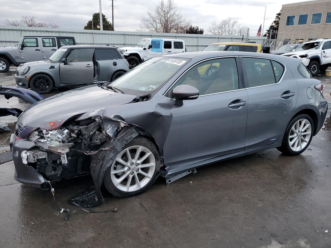2012 Lexus CT VIN JTHKD5BH7C2113836