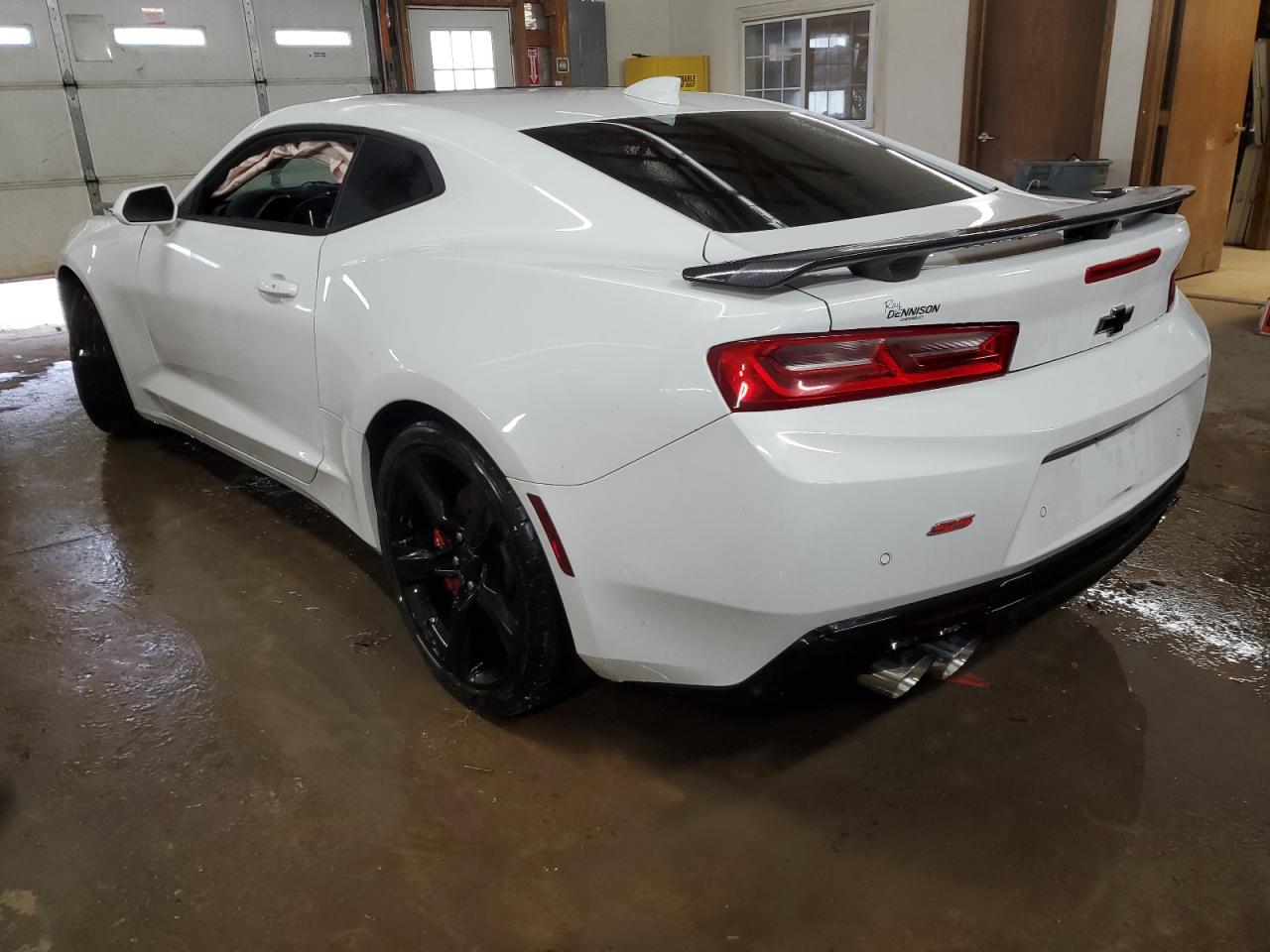 2018 Chevrolet Camaro VIN 1G1FG1R77J0108959 Copart auction photo, front end / undercarriage damage thumbnail 2