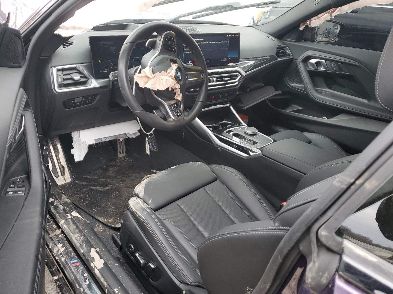 2024 BMW M2 VIN 3MW53CM02R8E08590 Copart auction photo, front end / side damage thumbnail 8