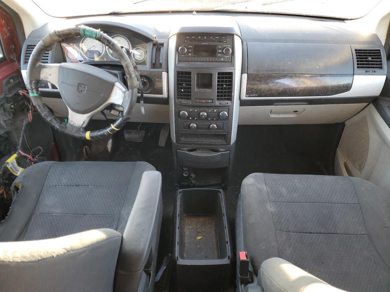 2010 Dodge Caravan VIN 2D4RN5D18AR100785 Copart auction photo, all over damage thumbnail 8