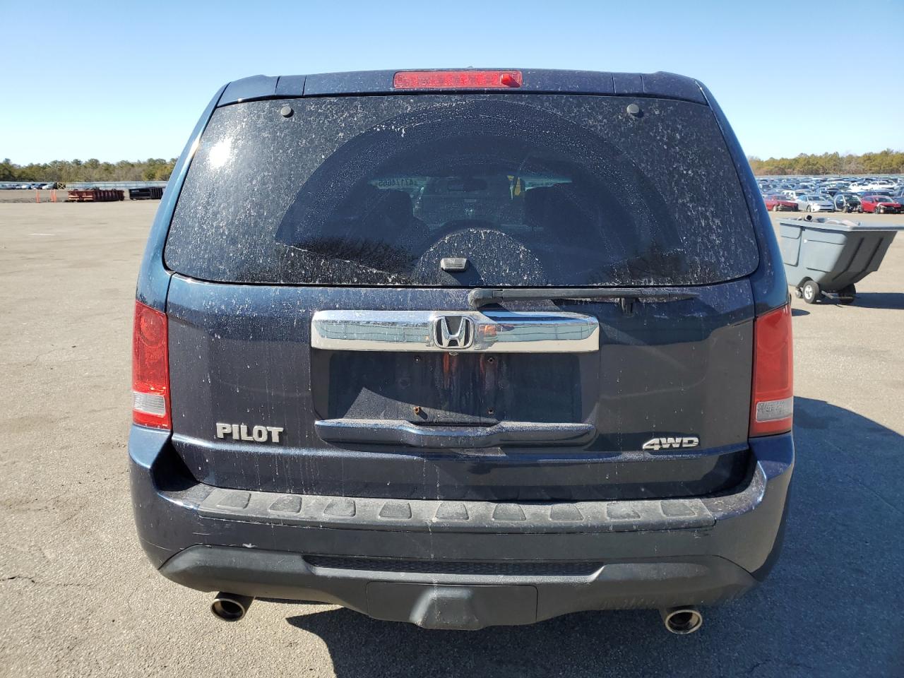 2012 Honda Pilot VIN 5FNYF4H65CB014077 Copart auction photo, front end / minor dent/scratches damage thumbnail 6